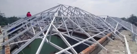 Rangka Kanopi Baja Ringan